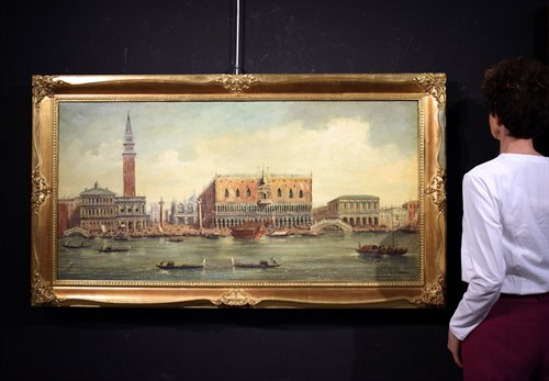 Venise, vue du bassin de Saint-Marc